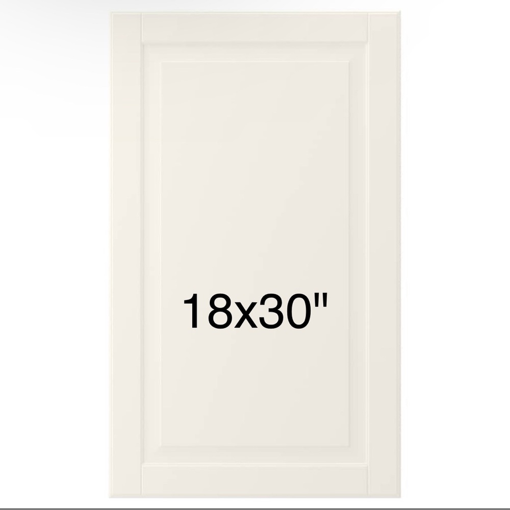 IKEA BODBYN 18x30 " Door, off-white 202.663.29 for kitchen SEKTION cabinets